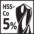 HSS-Co 5% sveder